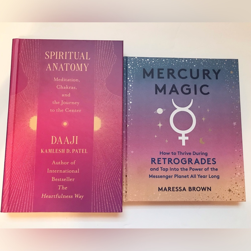 Spiritual Anatomy Mercury magic bundle set hard cover Books